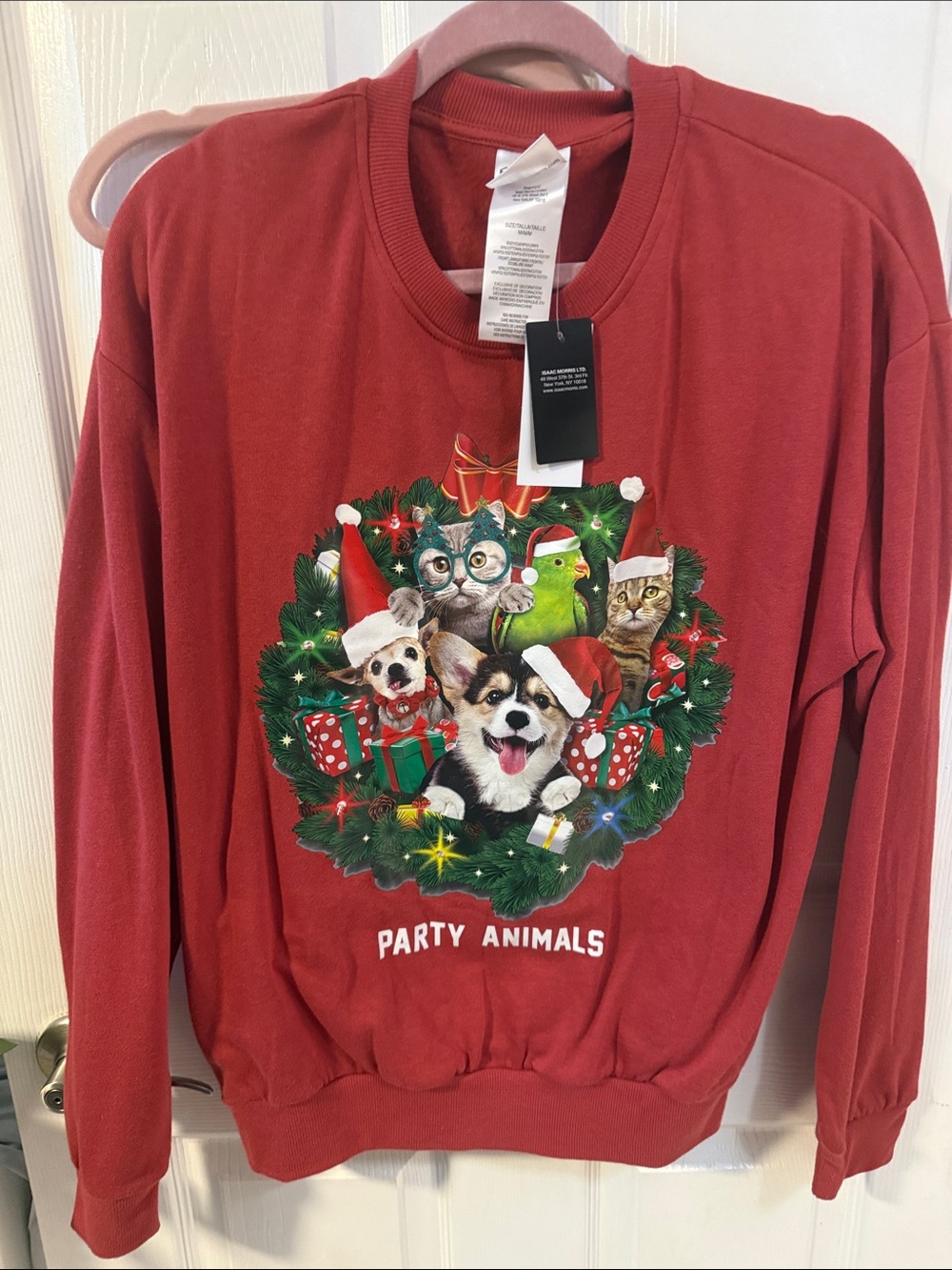 SO CUTE & FESTIVE!!  Be the “LIFE” of the Party!! 
Party Animals Sweathirt